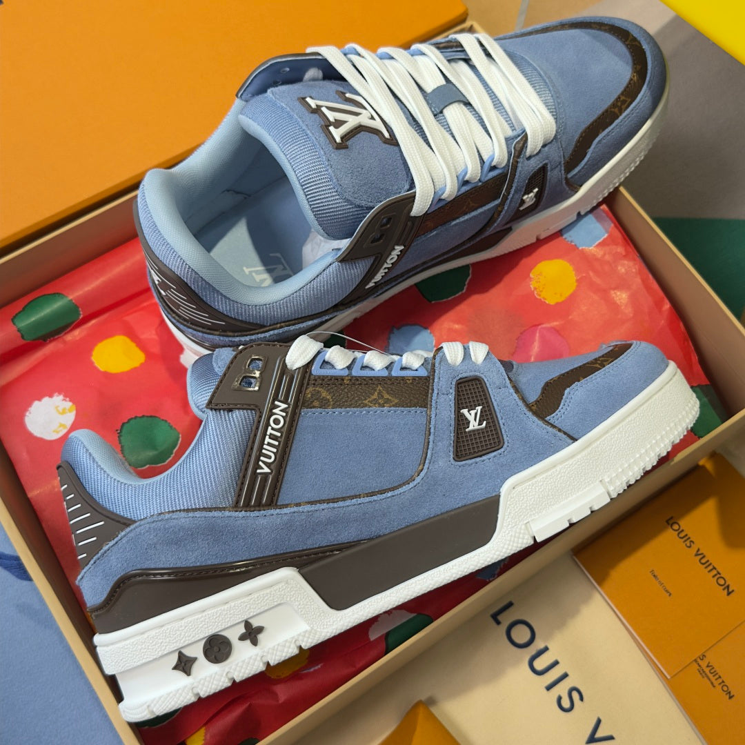 260602 New high-quality thick-soled printed canvas casual sports shoes