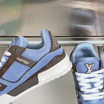 260602 New high-quality thick-soled printed canvas casual sports shoes