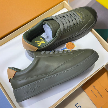 260602 New high-quality thick-soled leather casual sports shoes