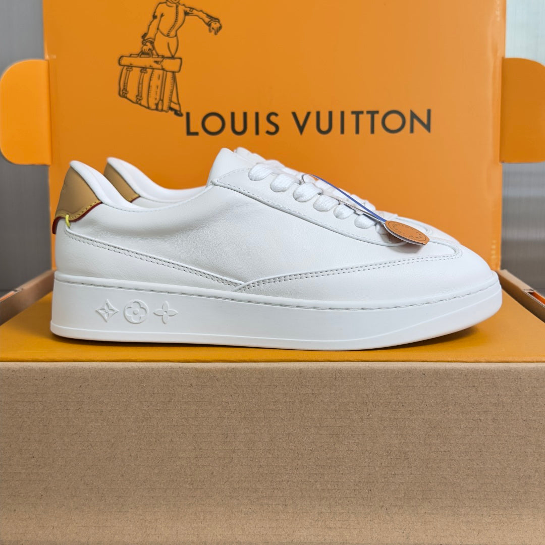 260602 New high-quality thick-soled leather casual sports shoes
