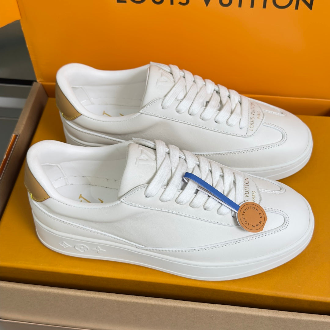 260602 New high-quality thick-soled leather casual sports shoes