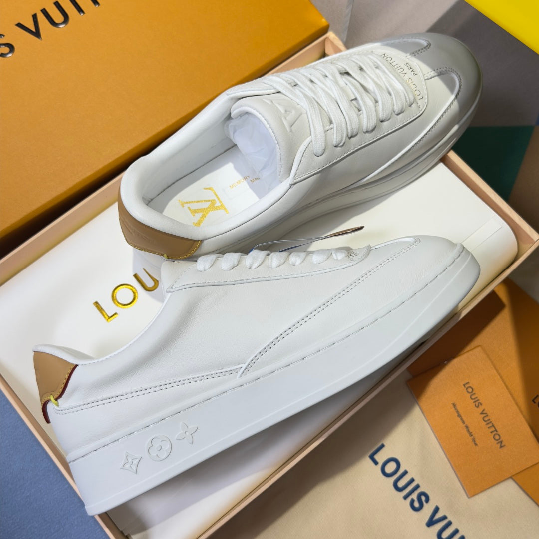 260602 New high-quality thick-soled leather casual sports shoes