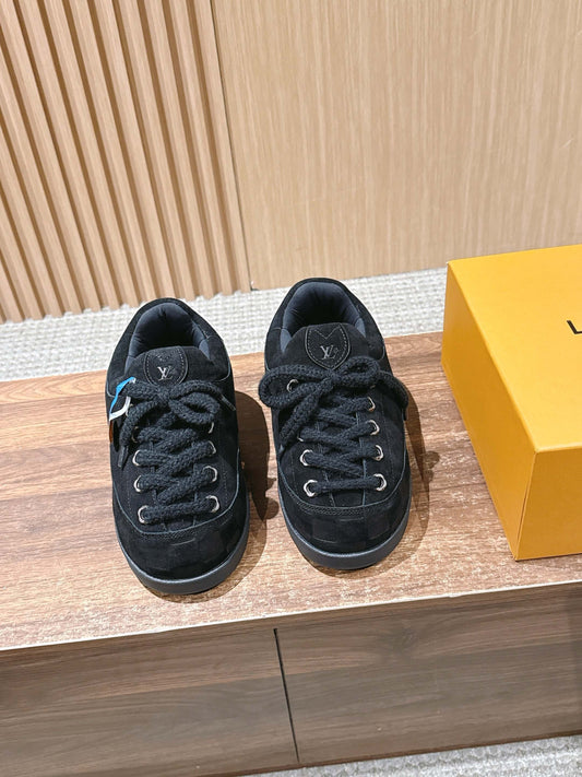 260602 New high-quality plush cowhide warm and cute casual shoes
