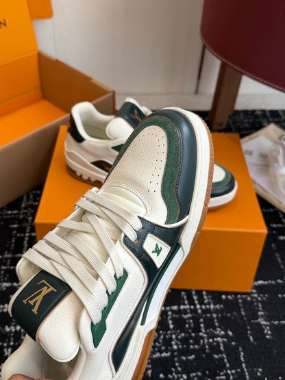 260602 New high-quality and stylish leather-layered sport shoes