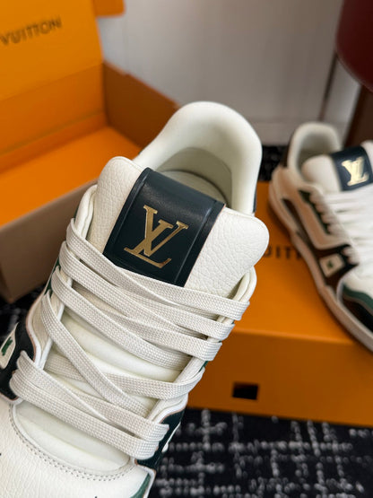 260602 New high-quality and stylish leather-layered sport shoes