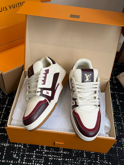 260602 New high-quality and stylish leather-layered sport shoes