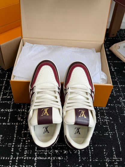 260602 New high-quality and stylish leather-layered sport shoes