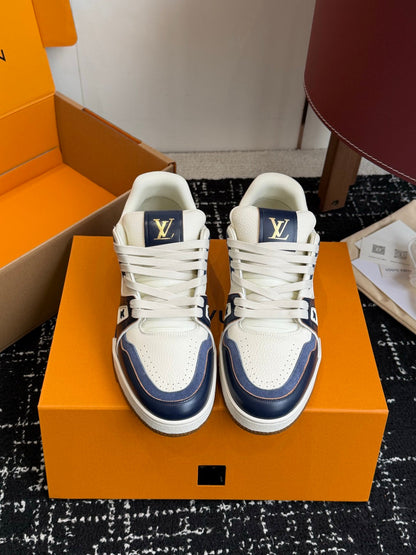 260602 New high-quality and stylish leather-layered sport shoes