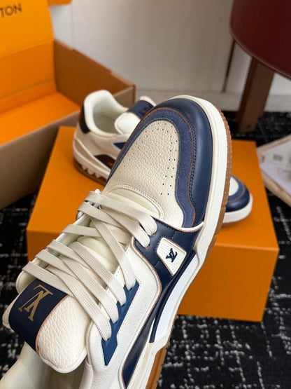 260602 New high-quality and stylish leather-layered sport shoes