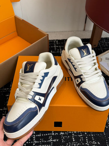 260602 New high-quality and stylish leather-layered sport shoes