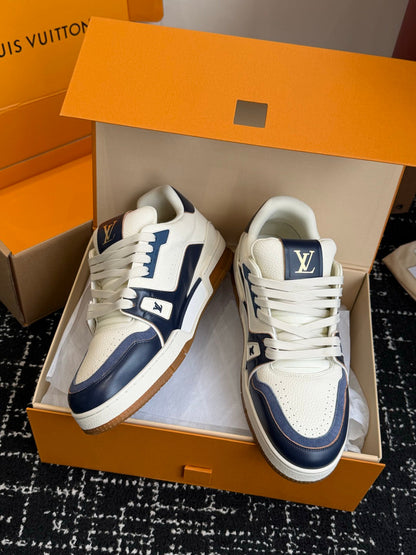 260602 New high-quality and stylish leather-layered sport shoes