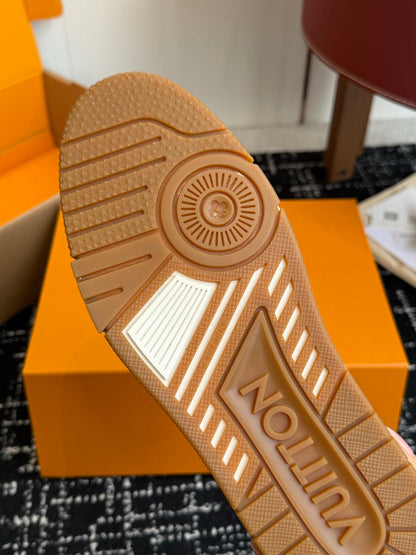 260602 New high-quality and stylish leather-layered sport shoes