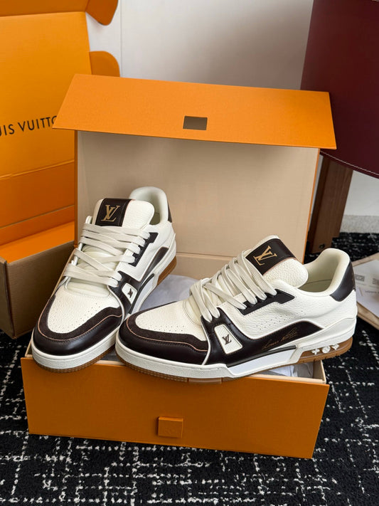 260602 New high-quality and stylish leather-layered sport shoes