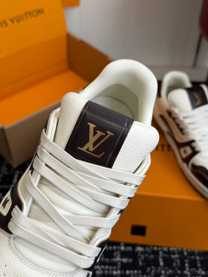 260602 New high-quality and stylish leather-layered sport shoes
