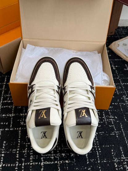 260602 New high-quality and stylish leather-layered sport shoes