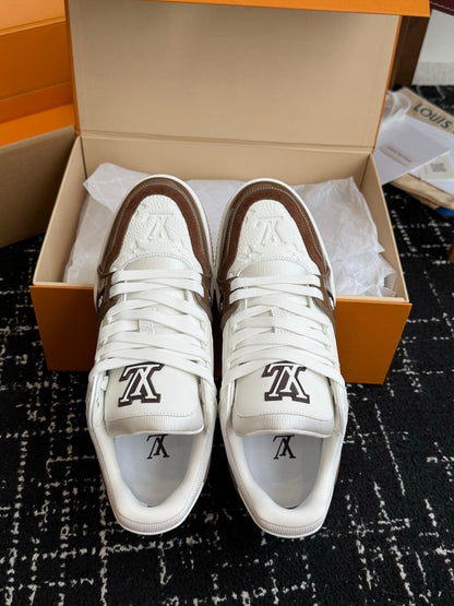 260602 New high-quality and stylish leather-layered sport shoes