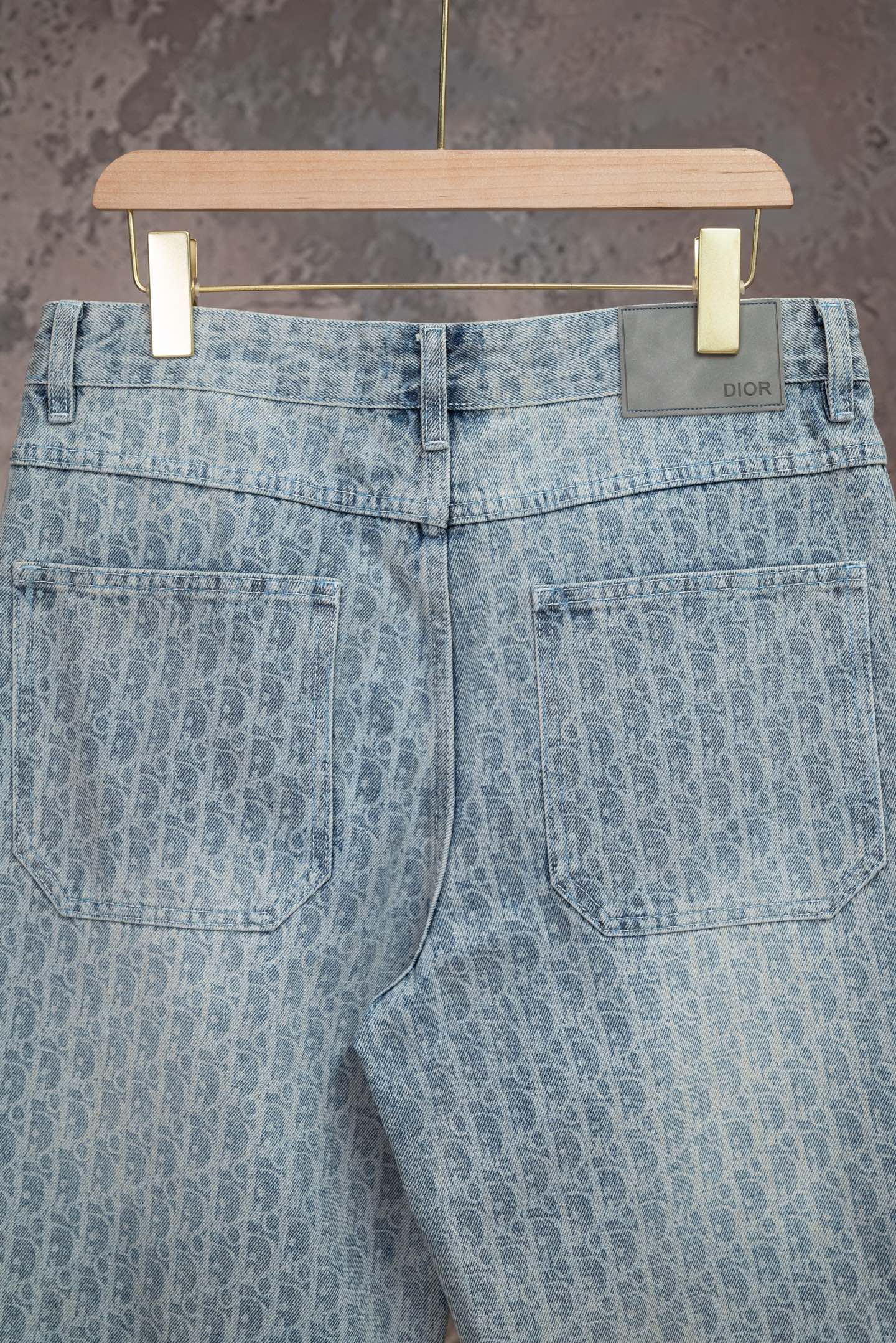 260602 New high-quality full-print straight-leg five-inch denim shorts