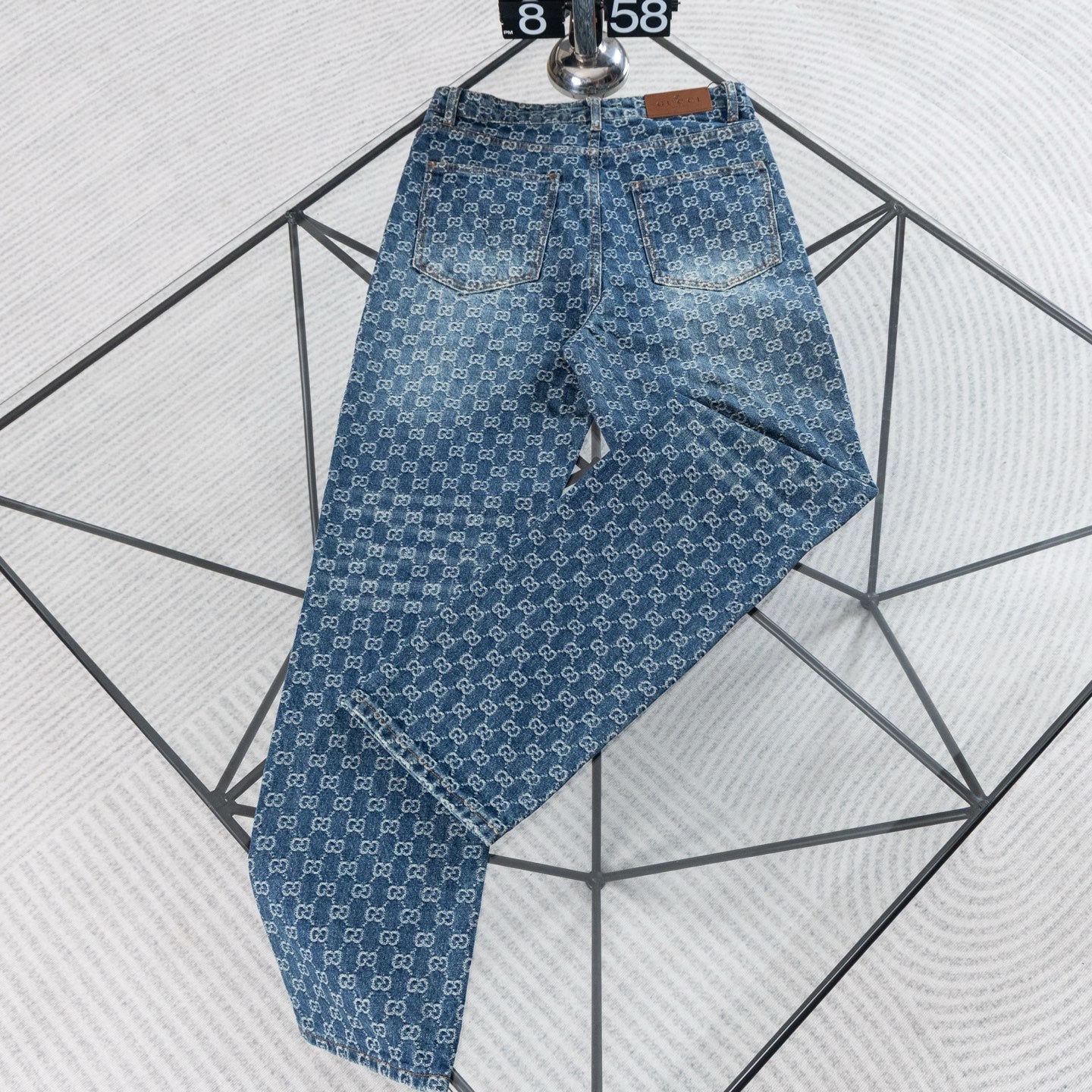260610 New high-quality heavy-duty washed denim pants
