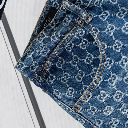 260610 New high-quality heavy-duty washed denim pants