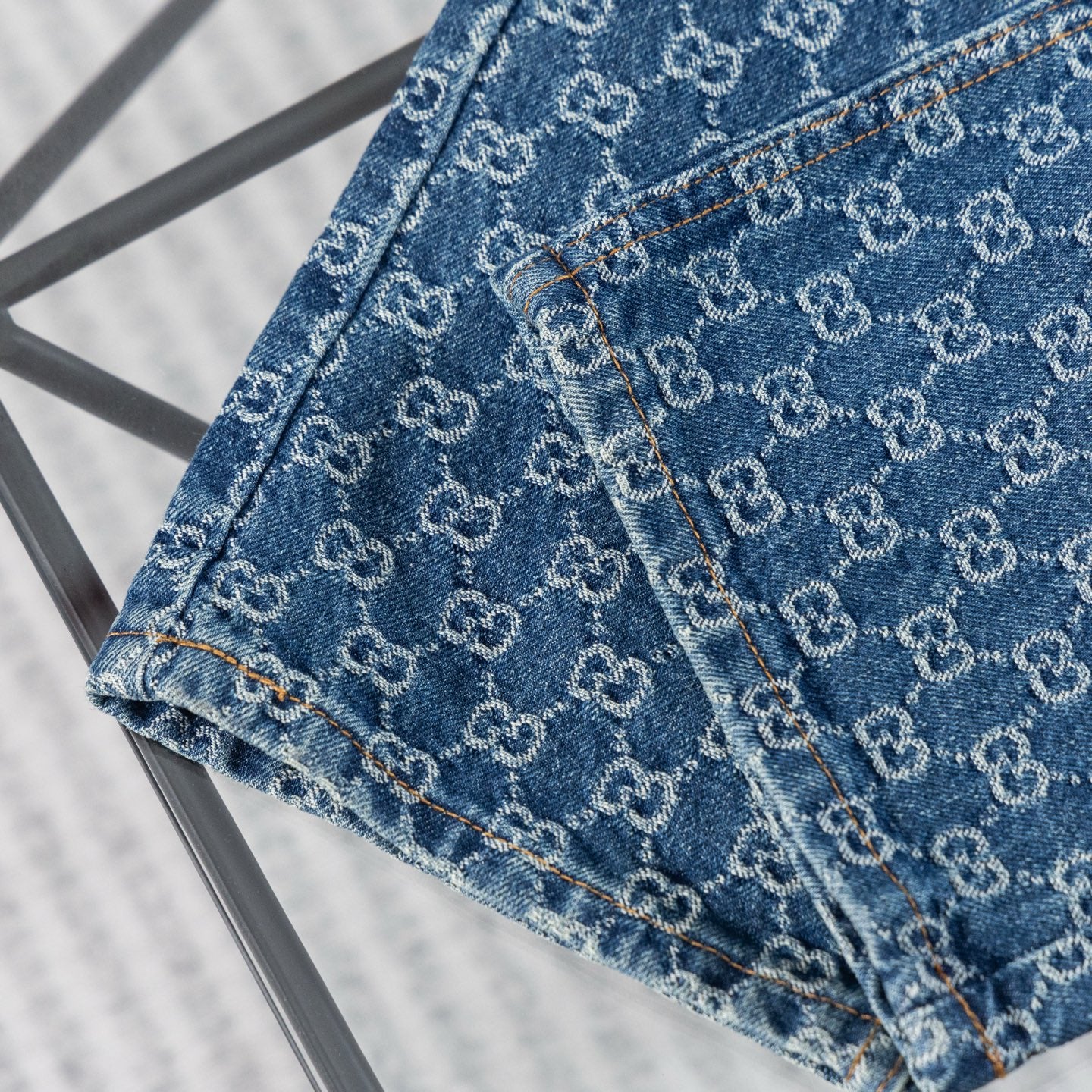 260610 New high-quality heavy-duty washed denim pants