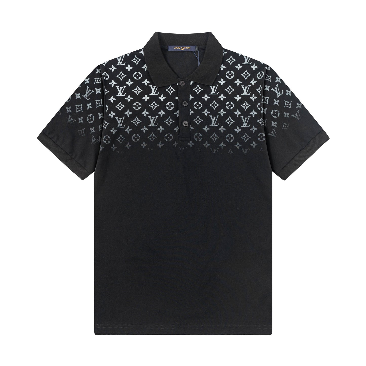 260610 New high-quality gradient-printed polo shirt