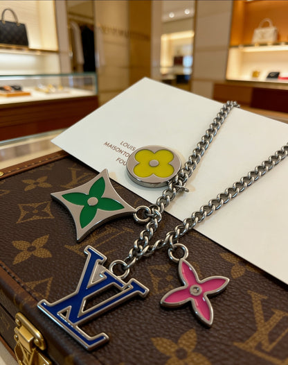 260610 New floral pendant necklace