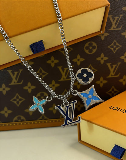 260610 New floral pendant necklace
