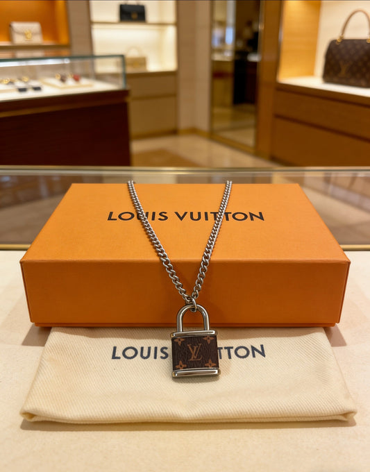 260610 New style lock chain necklace