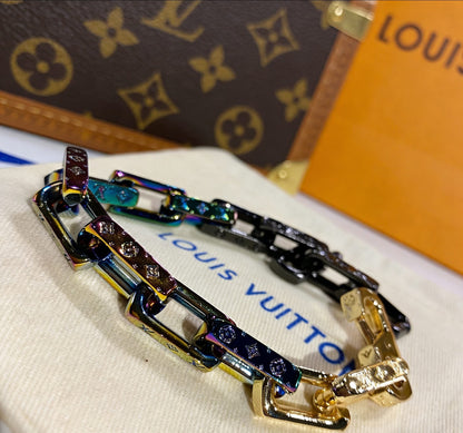 260610 New pure black quenched bamboo-shaped bracelet