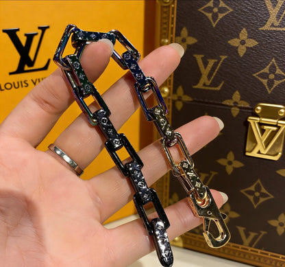 260610 New pure black quenched bamboo-shaped bracelet