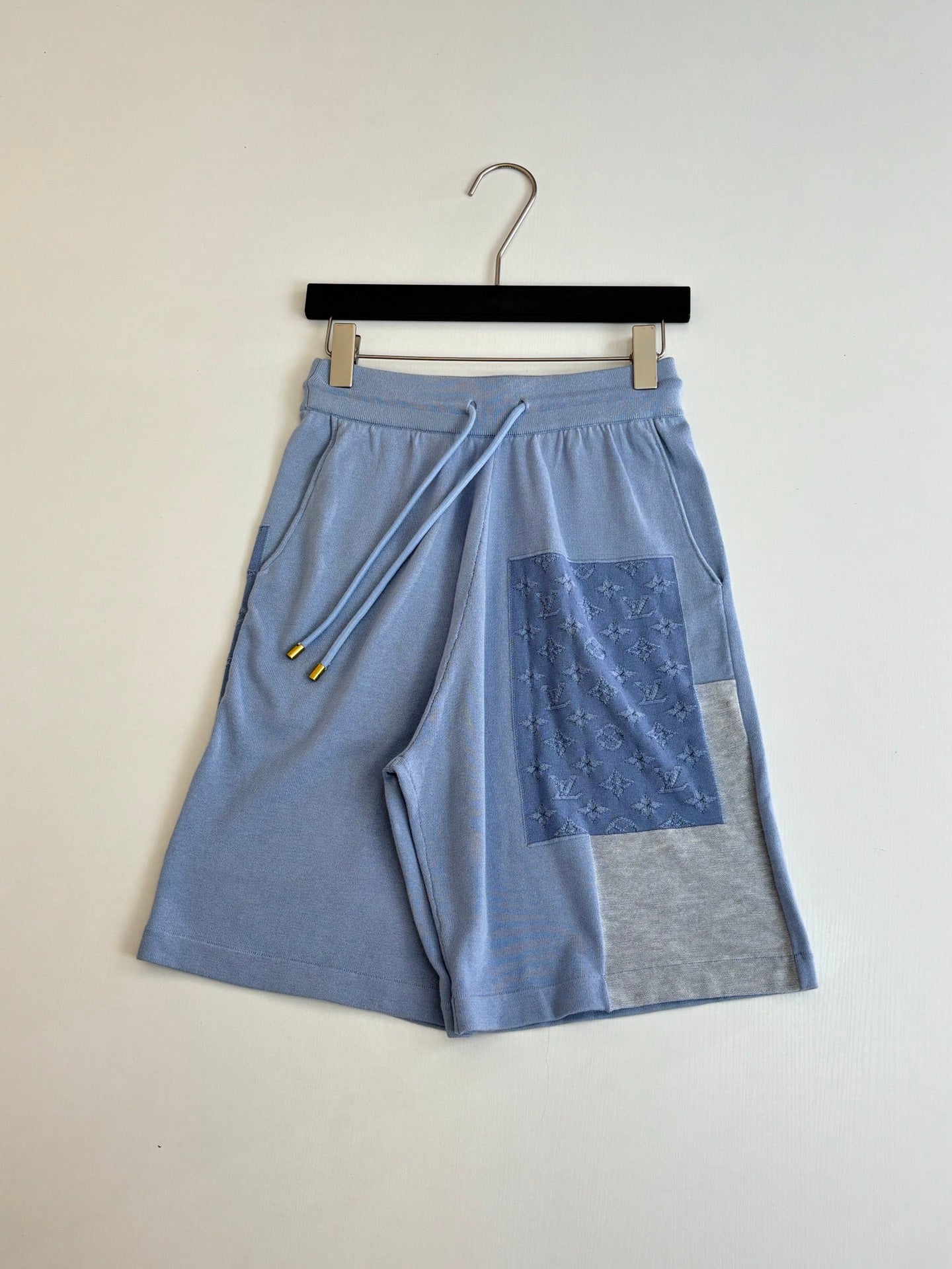 260610 New high-quality jacquard blended knitted short set of pants