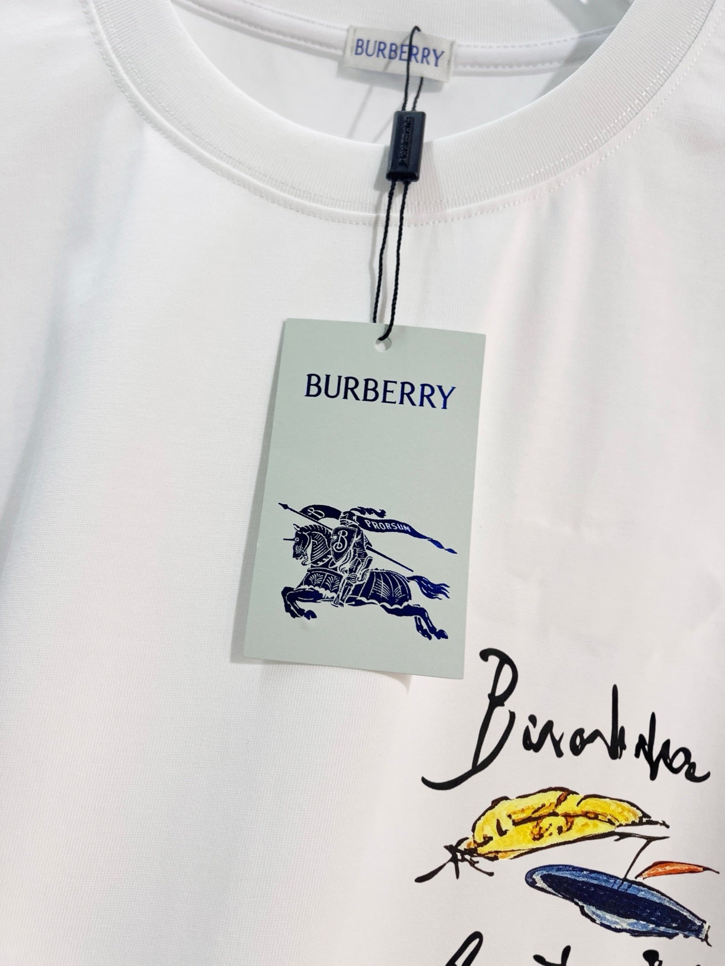 260610 New high-quality feather-printed T-shirt