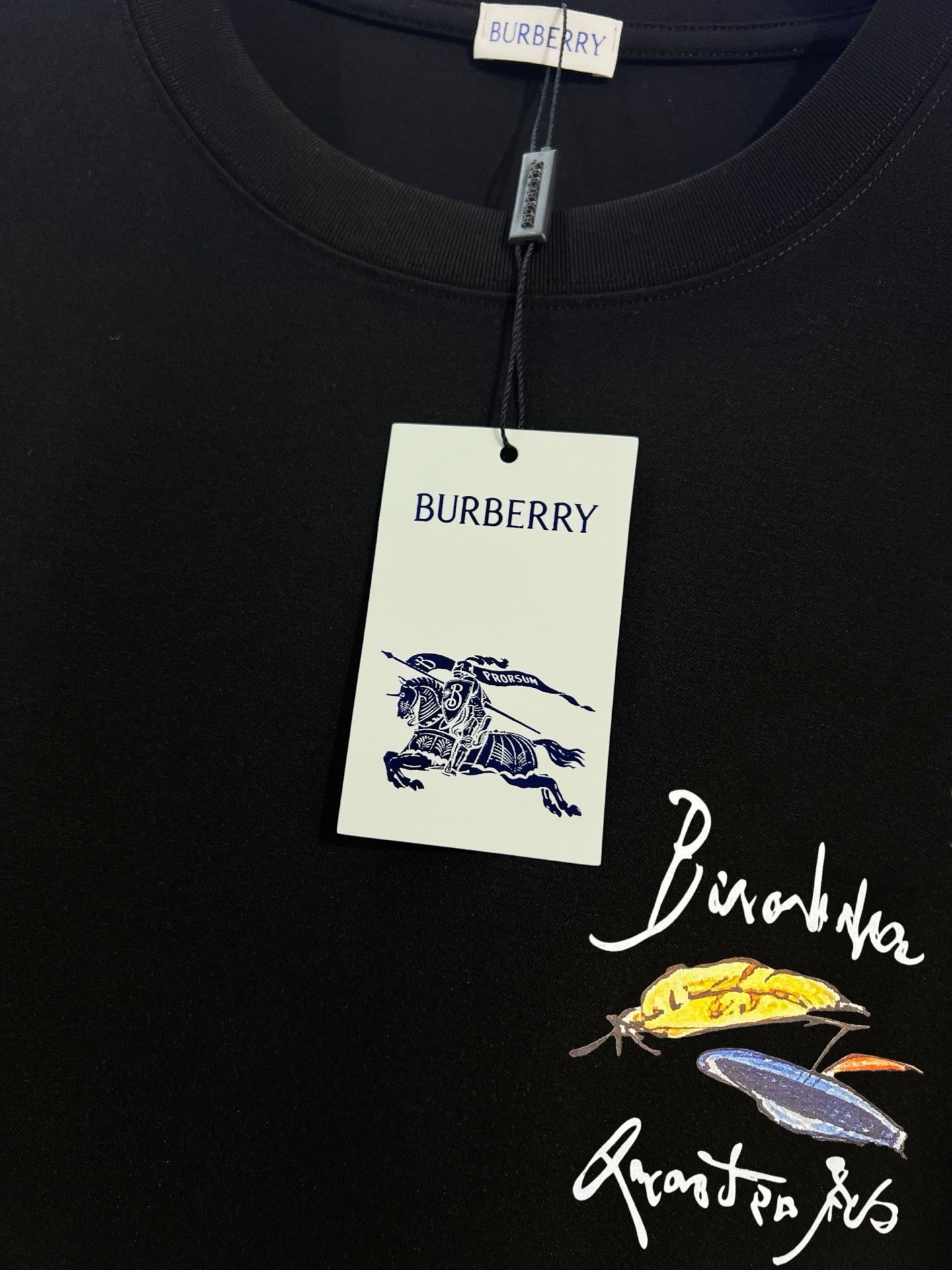 260610 New high-quality feather-printed T-shirt