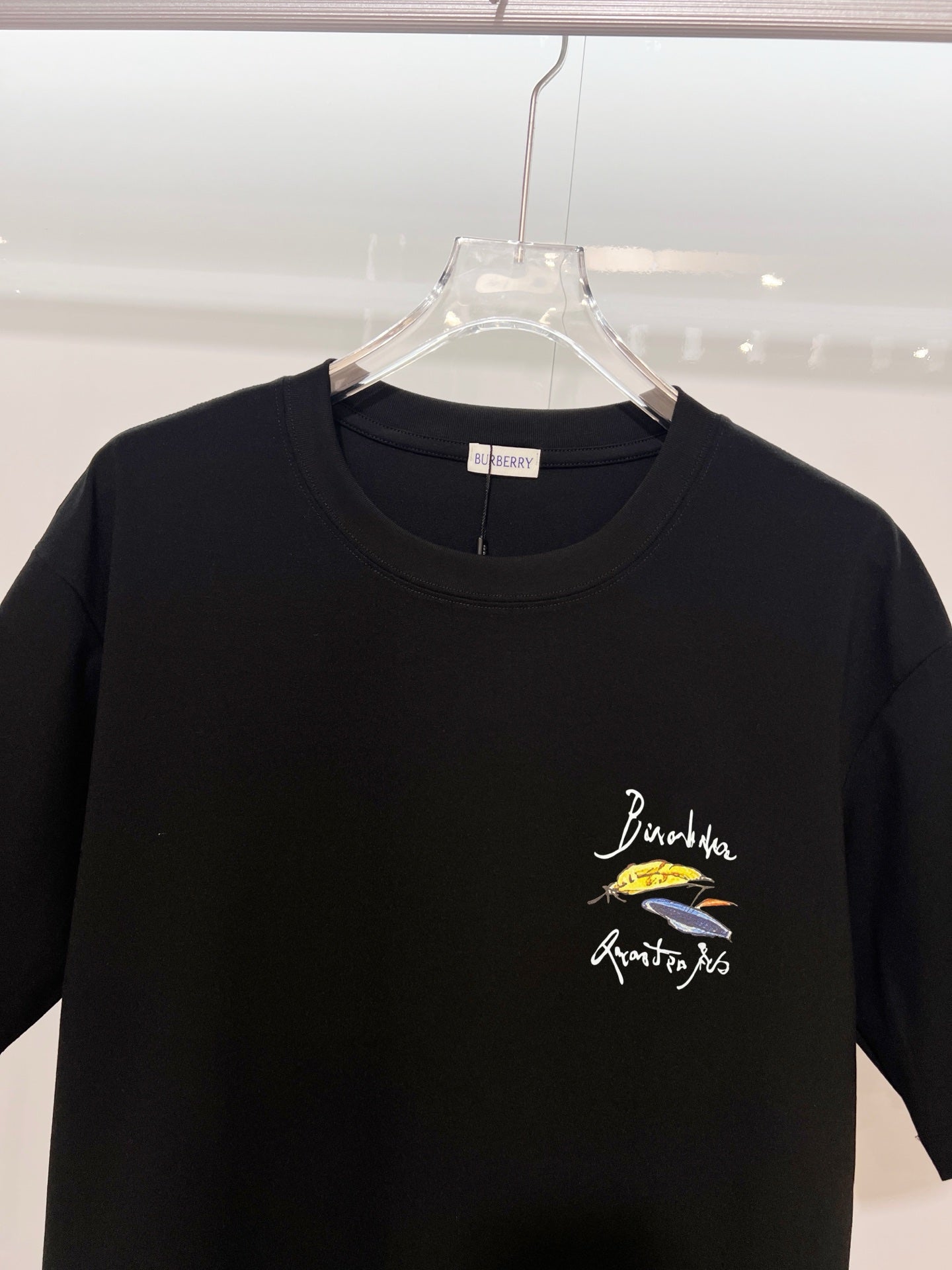 260610 New high-quality feather-printed T-shirt