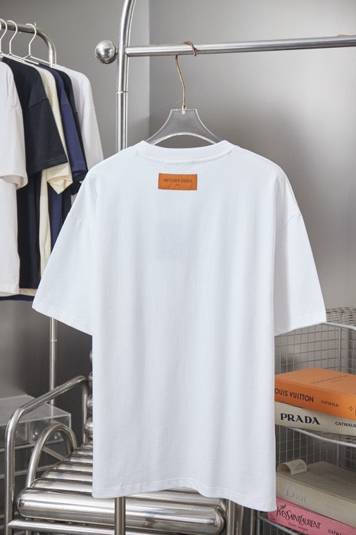 260610 New high-quality classic letter multi-embroidery T-shirt