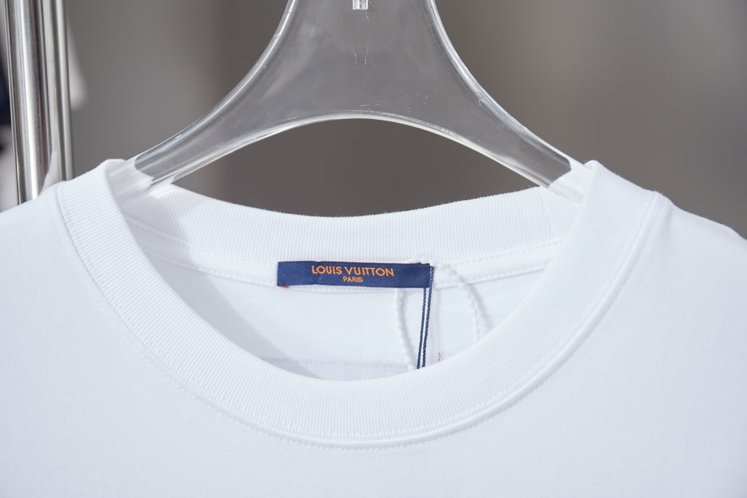 260610 New high-quality classic letter multi-embroidery T-shirt