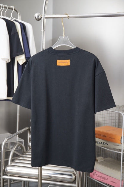 260610 New high-quality classic letter multi-embroidery T-shirt