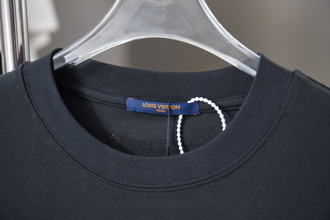 260610 New high-quality classic letter multi-embroidery T-shirt
