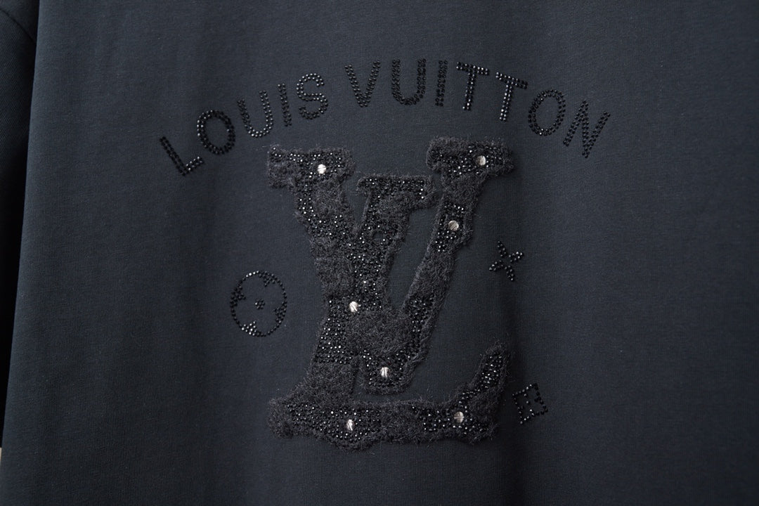 260610 New high-quality classic letter multi-embroidery T-shirt