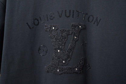 260610 New high-quality classic letter multi-embroidery T-shirt