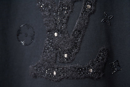260610 New high-quality classic letter multi-embroidery T-shirt
