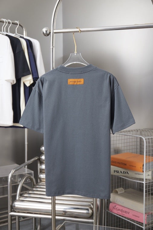 260610 New high-quality classic letter multi-embroidery T-shirt