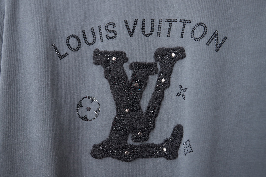 260610 New high-quality classic letter multi-embroidery T-shirt