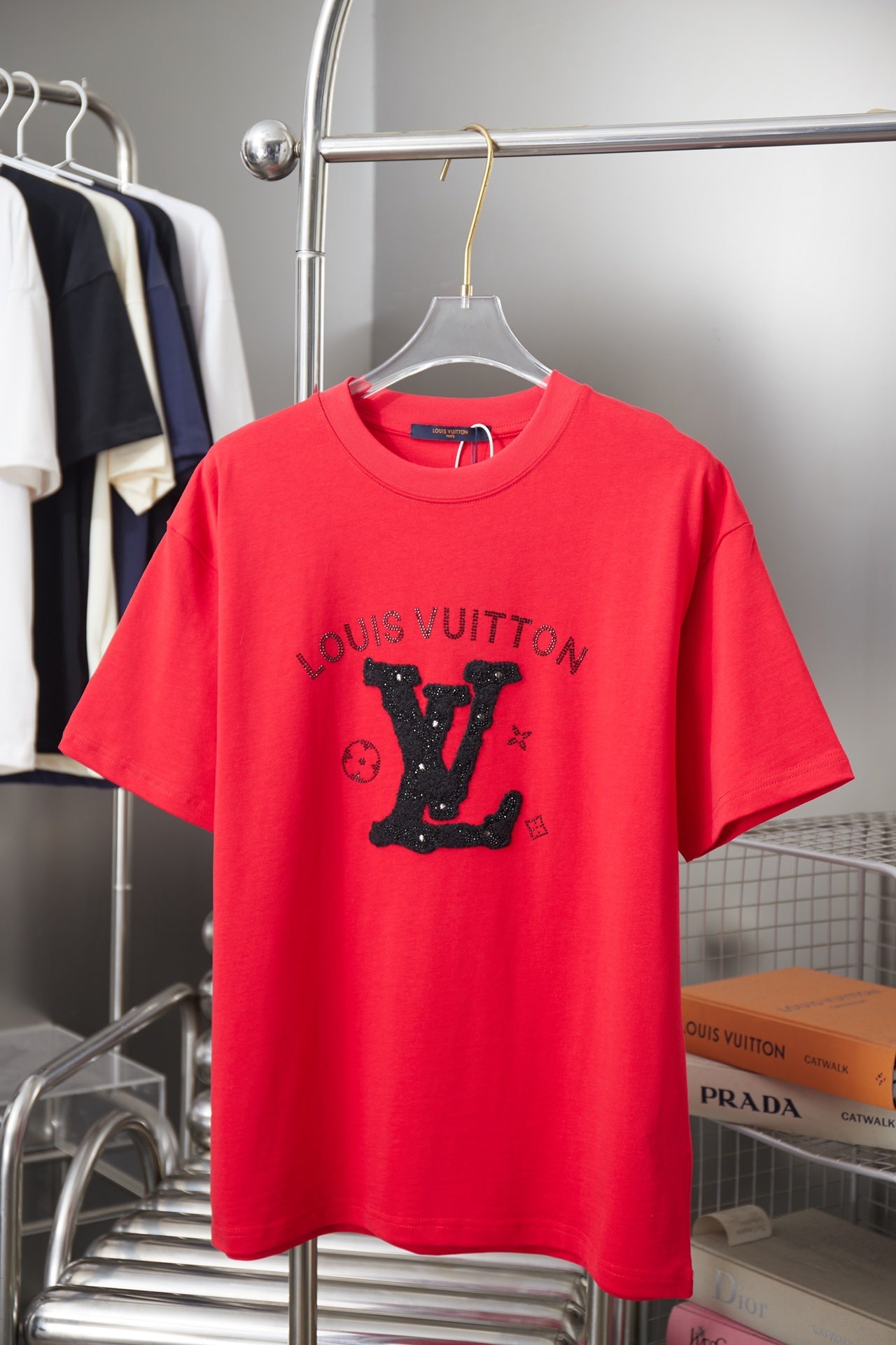 260610 New high-quality classic letter multi-embroidery T-shirt