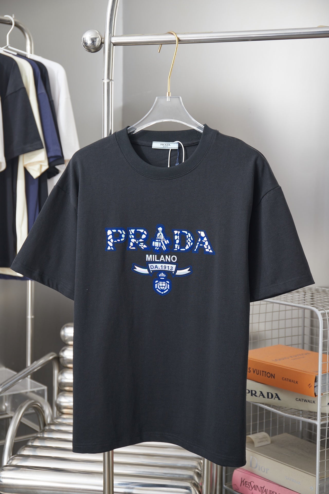 260610 New high-quality classic letter silicone t-shirt