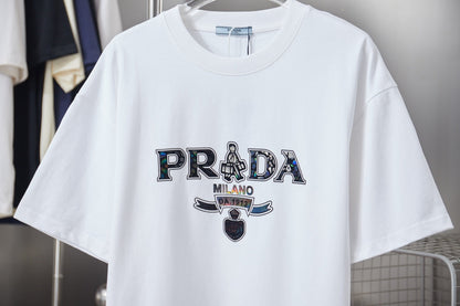 260610 New high-quality classic letter silicone t-shirt