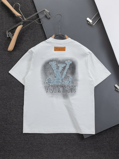 260610 New high-quality multi-layered process washed series T-shirts
