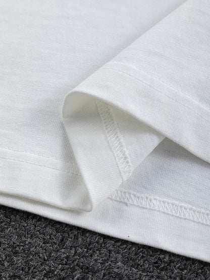 260610 New high-quality multi-layered process washed series T-shirts
