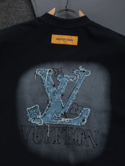 260610 New high-quality multi-layered process washed series T-shirts