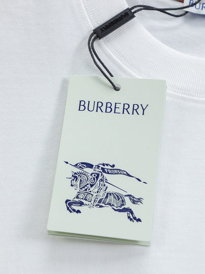 260610 New high-quality T-shirt with chest check pattern and patchwork design